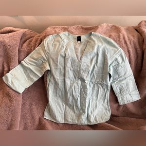 GAP shirt, Baby Blue, Medium